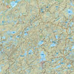 NWON28 Lake Des Iles - Northwestern Ontario Topo