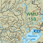 NWON28 Lake Des Iles - Northwestern Ontario Topo