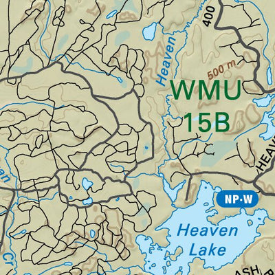 NWON28 Lake Des Iles - Northwestern Ontario Topo