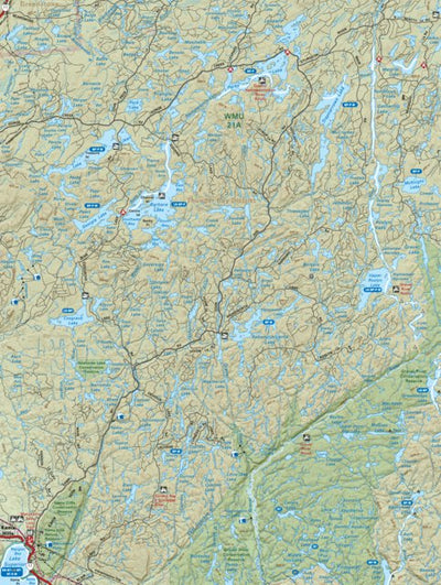 NWON31 Kama Hills - Northwestern Ontario Topo