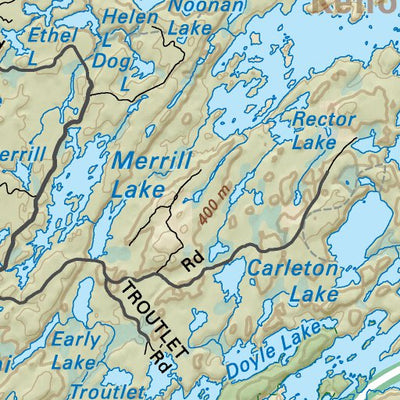 NWON23 Gold Rock - Northwestern Ontario Topo
