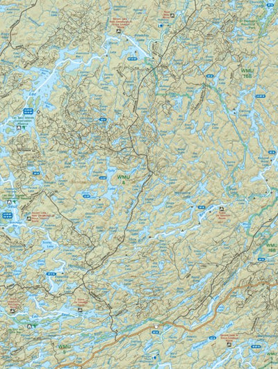 NWON51 Tully Lake - Northwestern Ontario Topo