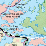 NWON20 Northwest Angle - Northwestern Ontario Topo