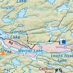 NWON46 Caribou Falls - Northwestern Ontario Topo