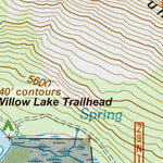 Willow Creek in-and-back hike