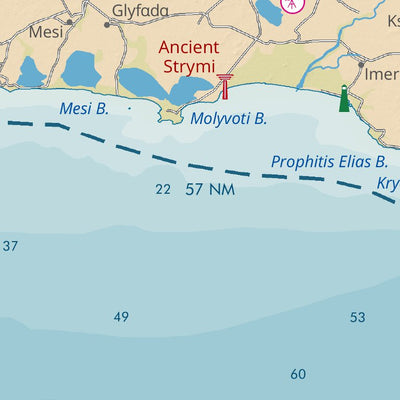 Thracian Sea (North Agean), Greece | ROUTE maps