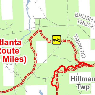 Atlanta Trail And Route South