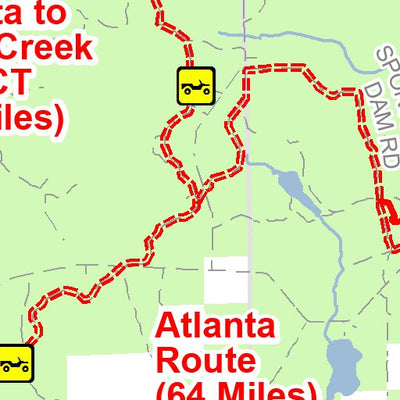Atlanta Trail And Route South