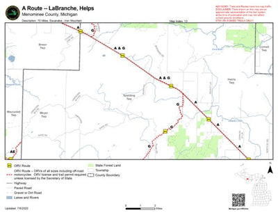 A Route (Map 13)