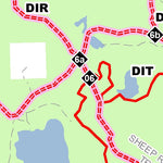 Drummond Island Route And Trail West