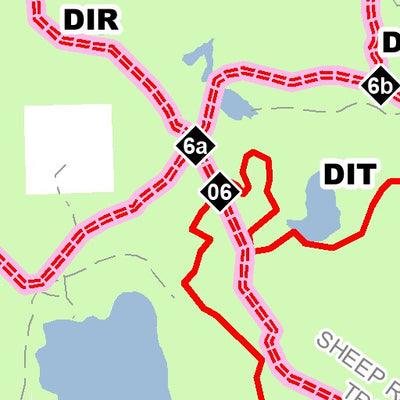 Drummond Island Route And Trail West