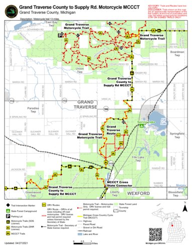 Grand Traverse County To Supply Rd MCCCT