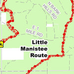 Little Manistee Motorcycle Trail And Route South