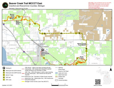 Beaver Creek Trail MCCCT East