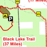 Black Lake Trail And Route South