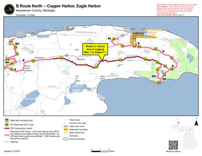 B Route North
