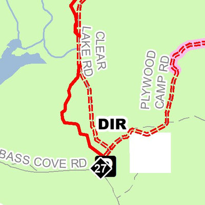 Drummond Island Route And Trail East