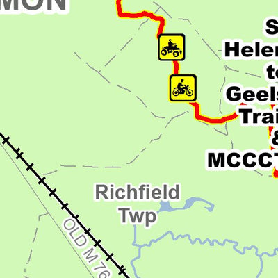 St Helen To Geels Trail And MCCCT