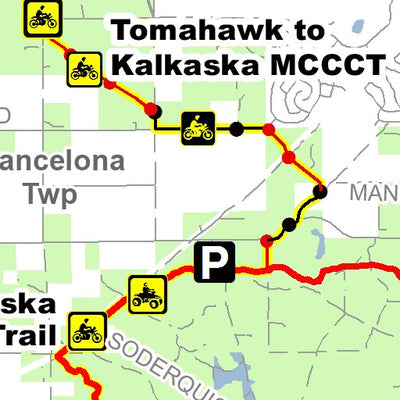 Tomahawk To Kalkaska MCCCT South
