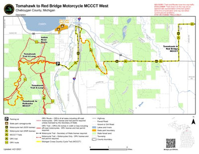 Tomahawk To Red Bridge MCCCT West