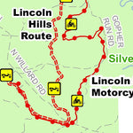 Lincoln Hills Motorcycle Trail And Route