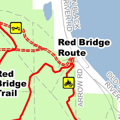 Red Bridge Trail And Route