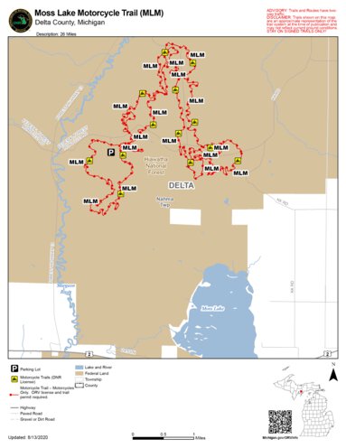 Moss Lake Motorcycle Trail