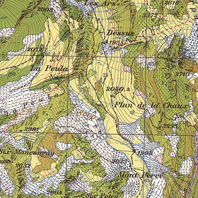 Grand Saint-Bernard, 1:25,000 GA