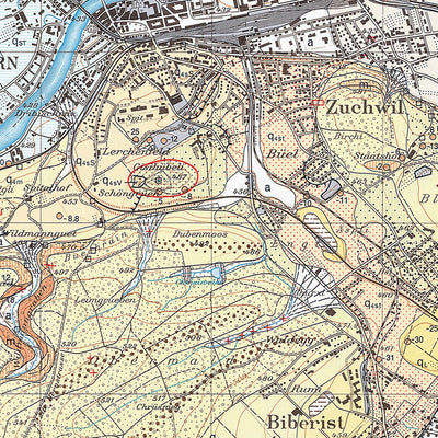 Solothurn, 1:25,000 GA