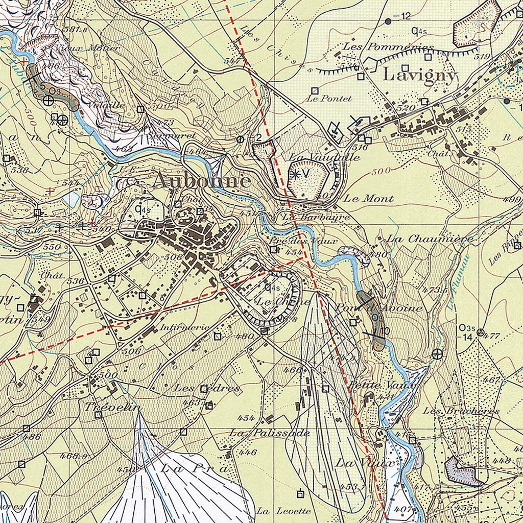 Morges, 1:25,000 GA Map by SwissTopo | Avenza Maps