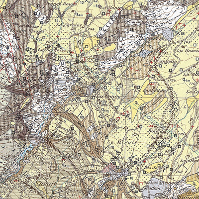 Lausanne, 1:25,000 GA
