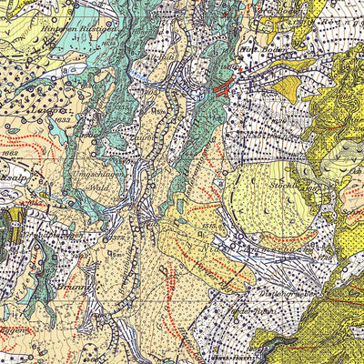 Schächental, 1:25,000 GA