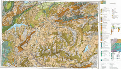 Les Mosses, 1:25,000 GA