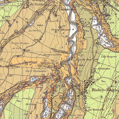 Yverdon-les-Bains, 1:25,000 GA