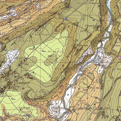 Yverdon-les-Bains, 1:25,000 GA