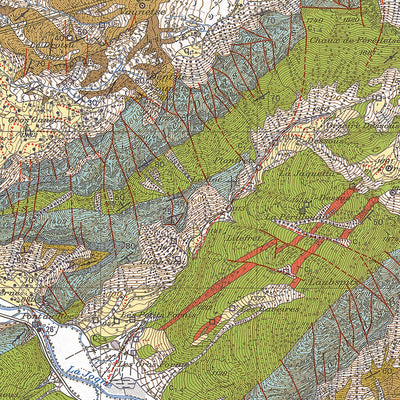 Gruyères, 1:25,000 GA