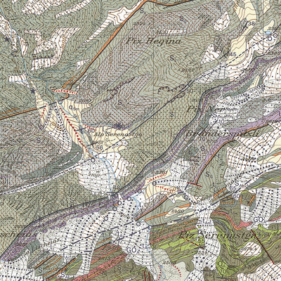 Vals, 1:25,000 GA