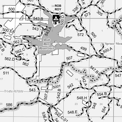 Medicine Bow NF - Snowy Range - Laramie and Brush Creek - Hayden Ranger Districts - MVUM Preview 3