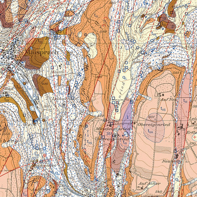 Sissach-Rheinfelden, 1:25,000 GA