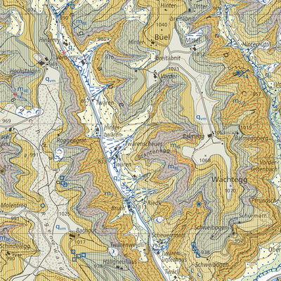 Langnau, 1:25,000 GA