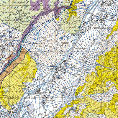 Linthal, 1:25,000 GA