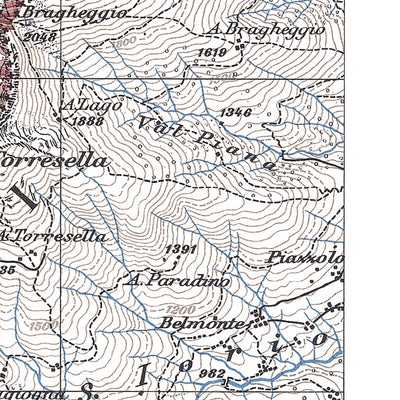 Passo San Jorio, 1:25,000 GA