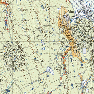 Hitzkirch, 1:25,000 GA
