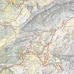 Du Rhône aux Muverans, 1:25‘000, Hiking Map