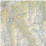 Val d'Herens, 1:25'000, Hiking Map