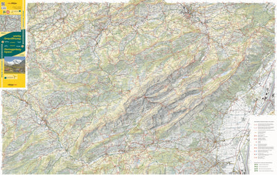 Obertoggenburg - Alpstein, 1:25‘000, Hiking Map