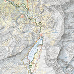 Sion-Derborence Sanetsch, 1:25‘000, Hiking Map