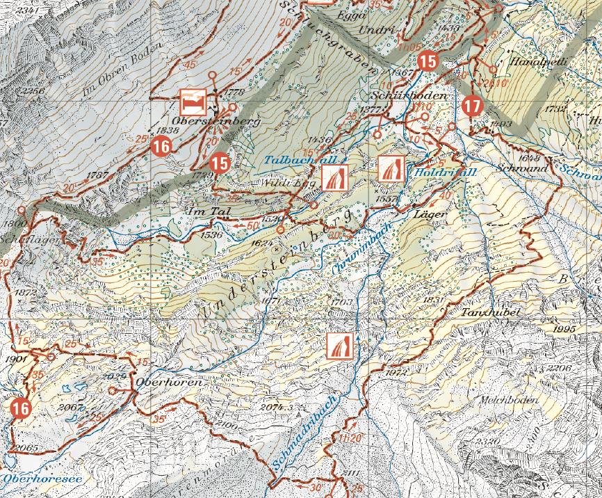 Abisko Nuolja Trail Map • Piste Map • Panoramic Mountain Map