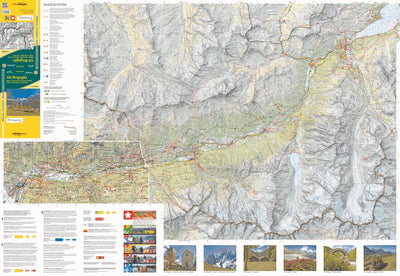 Val Bregaglia, 1:25‘000, Hiking Map
