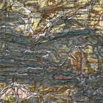 Basel - Bern, 1:200,000 General Geology